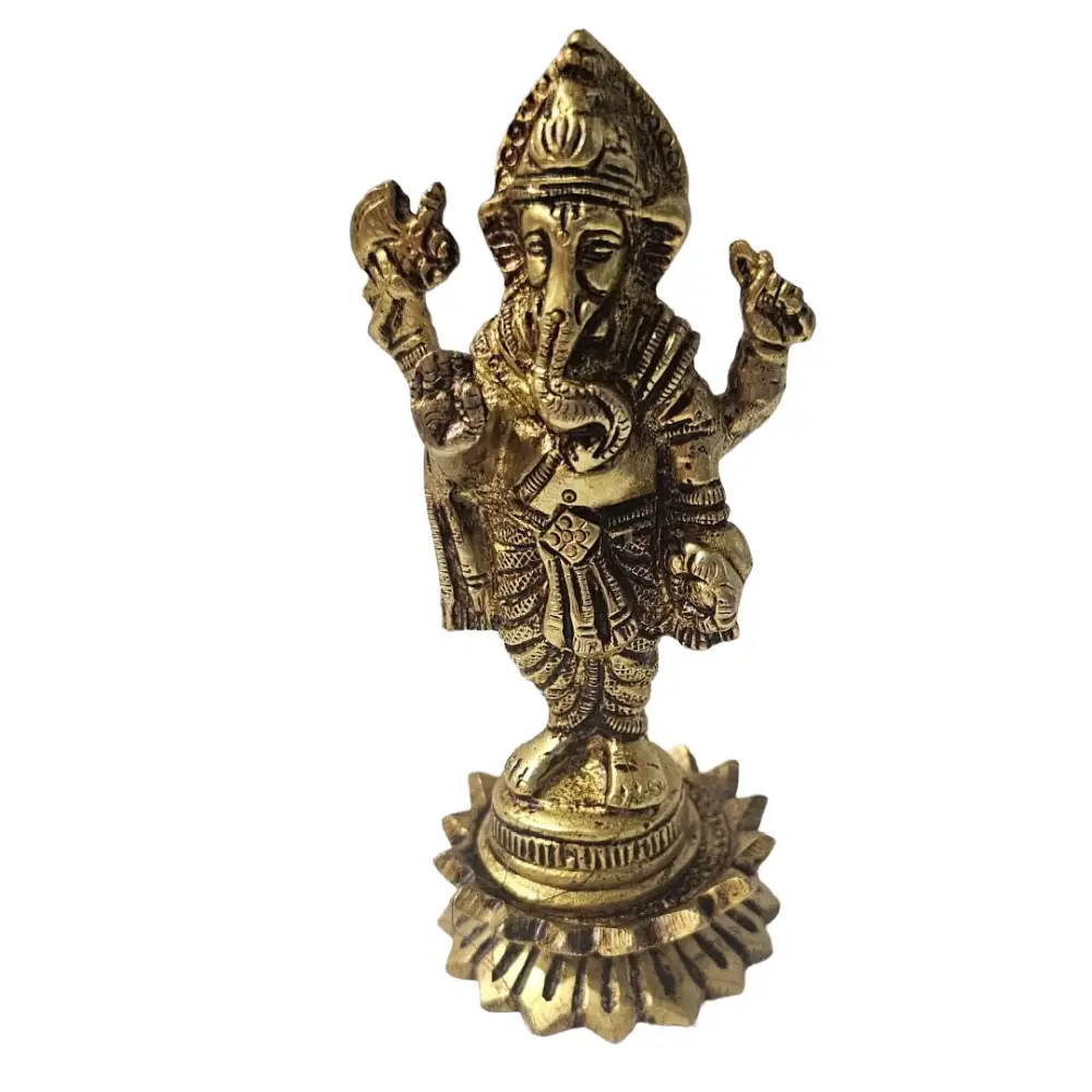 Order Ganesha Brass Idol Online